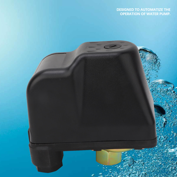 Automatisk 3-fas 3/8 NPT invändig gänga tryckkontrollomkopplare Vattenpumpstryckregulator