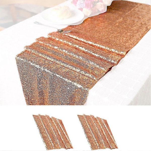2 STK. Pailletdug Kobber Glitter Dug til Forsyninger