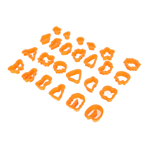 193 kpl Polymeerisavista korvakoruleikkurit tee tee itse 25 muotoiset savileikkurit avaimenperälle kaulakorut oranssi