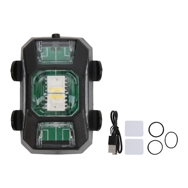 Genopladelig natflyvningslys LED-strobesignallampe til DJI FPV/Mini 2/AIR 2S-drone