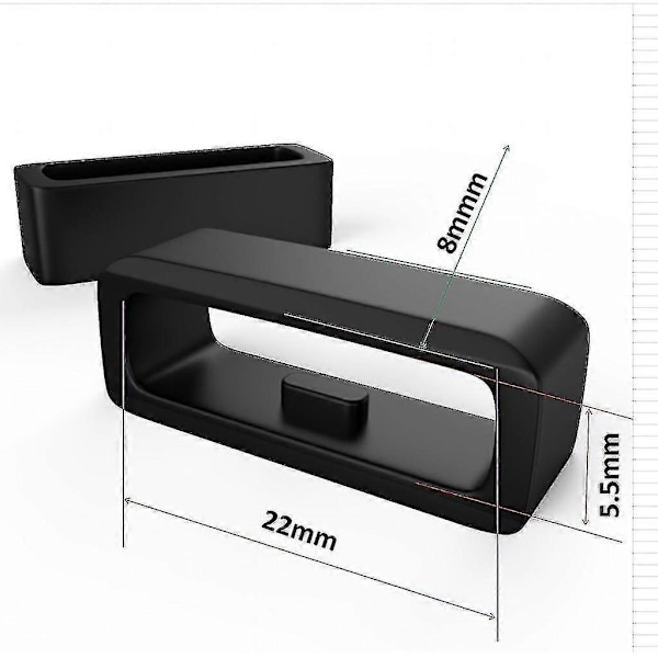 Erstatning 6x Gummifeste Ringer for Garmin Fenix 5/5 Plus - Sikre Enheten Din