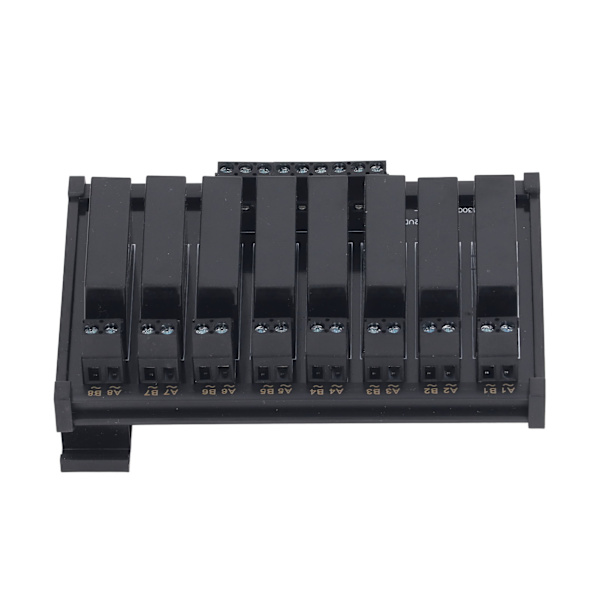 Solid State Relæ Modul DIN-skinne Installation 8 Kanal Solid State Relæ 3-32VDC Indgang 5-8A 24-480VAC Belastning