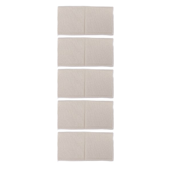 5 st broderityg mjukt bekvämt enkelt att vika bärbart DIY materialkit för soffor kuddar kuddar 28x28cm