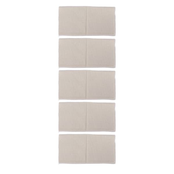 5 stk broderistoff mykt, behagelig, lett å brette, bærbart DIY-materialsett for sofaer, puter, pynteputer 28x28cm