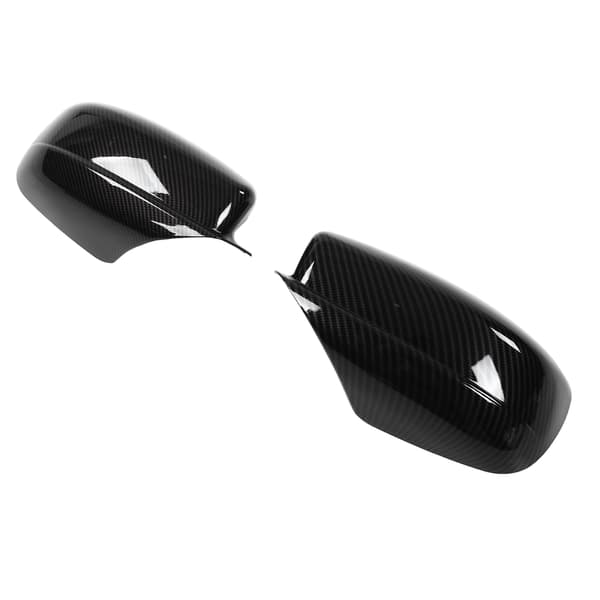 2 st sidospegelskydd kolfiberstil ABS-ersättning för Dodge Charger 2011-2021