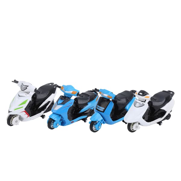 4 stk. 1:32 Legering Motorcykel Model Legetøj Børn Simulation Motorcykel Dekoration Børne Gave 4 stk. / Sæt