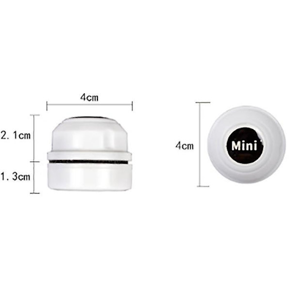 Bärbar minimagnetisk akvariumrengöringsborste för akvarium i glas