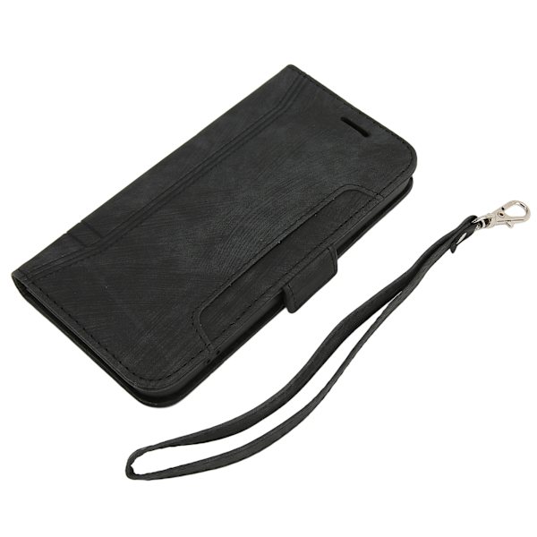 Wallet Phone Case til Iphone 14 PU Læder Wallet Flip Phone beskyttende etui med kortpladser Holder Hængende Reb