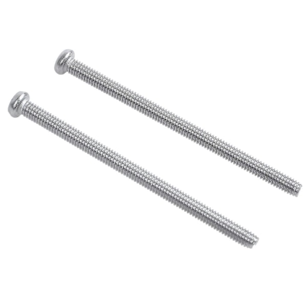 M2.5 X 40mm 304 Ruostumaton Teräs Pyöreät Ruuvit Pultti 60kpl Zekai