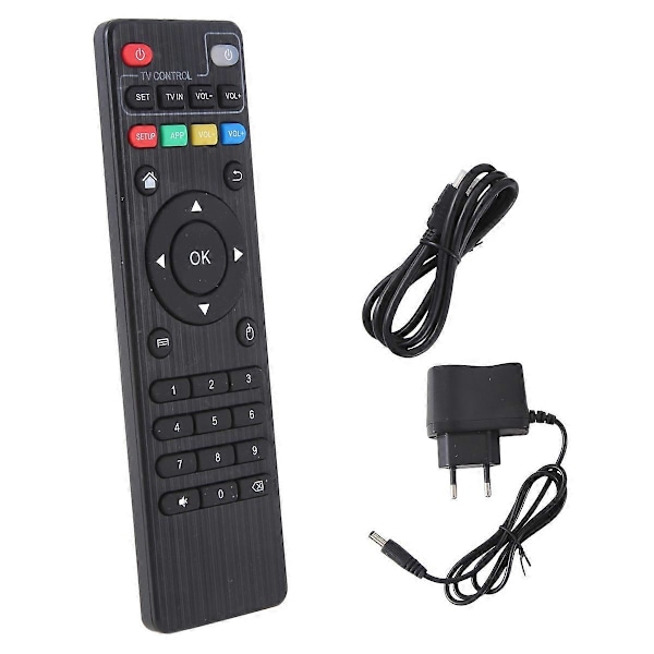Q96 MAX TV-boks Amlogic S905 2.4G WIFI 4K Mediaspiller EU-plugg
