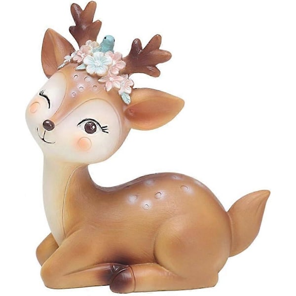 2025 Sopiva Kitz-hahmo, koriste-esineet, hahmo koristeellinen Kitz-miniatyyri 3D bambi, eläinhahmot