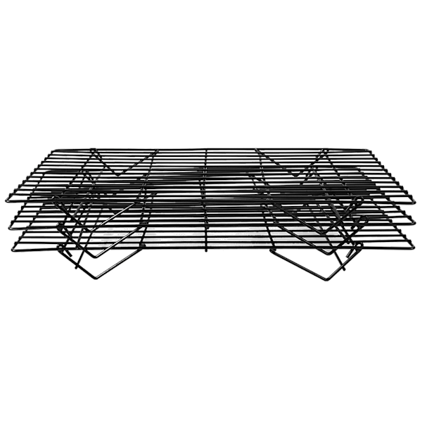 3-lags sammenklappelig kølerist bageværktøj kageholder grill husholdningsartikler