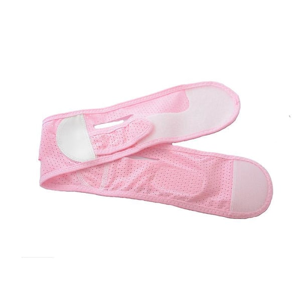 Pink V Kasvojen Uni-naamio - Nosta, Kiinteytä ja Kiristä Ihoa Bandage-vaikutuksella, Vähennä Kaksoisleukaa Miehille ja Naisille