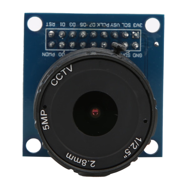 5MP OV7670 Kameramodul Justerbar Macro CS Metal Mount 2,8 mm Fokus til gør-det-selv udvikling
