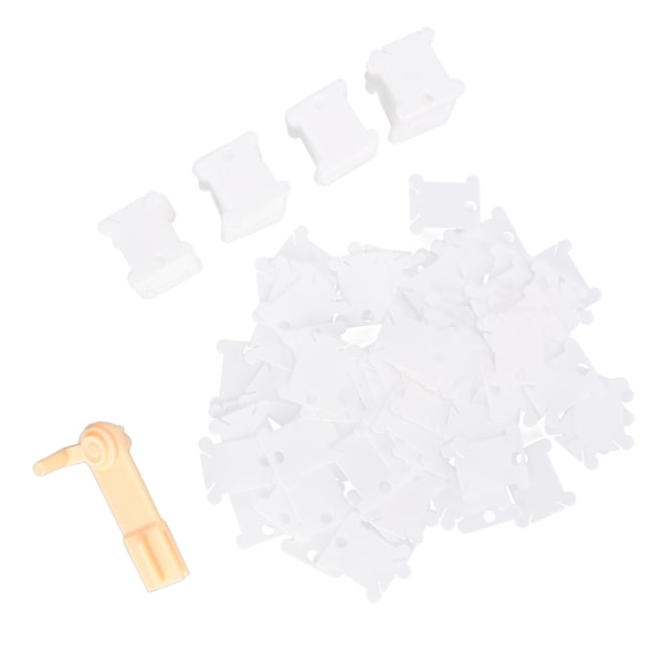 Plasttrådsspole, enkel lindning, hållbar, stark, långvarig användning, broderitråd