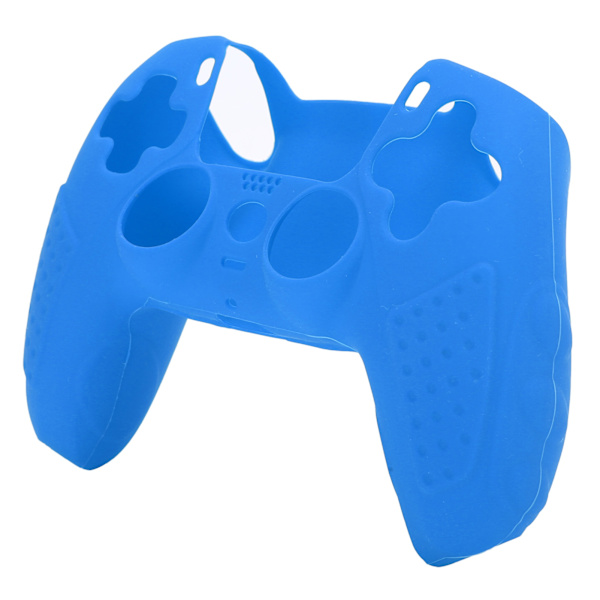 Mat av silikon av matkvalitet, sklisikker beskyttelse for spillkonsoll, håndtak for PS5-joystick (blå)