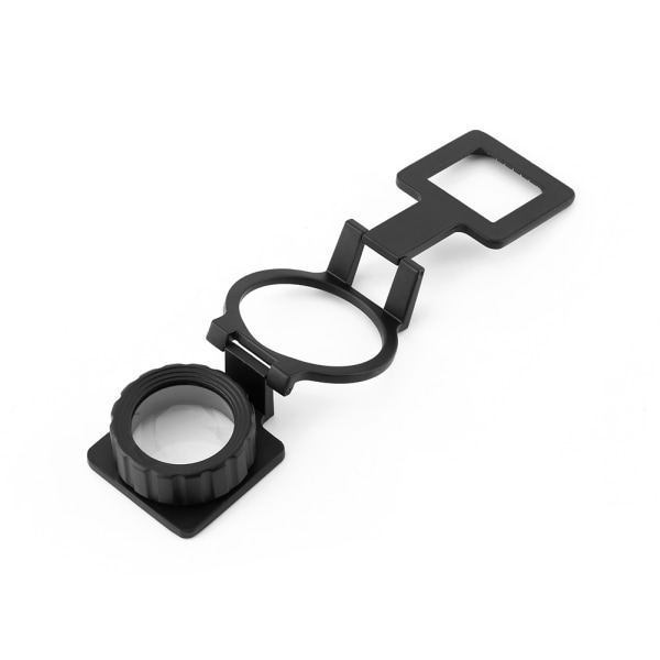 15X Bärbar Fällbar Förstoringsglas Stativ Förstoringsglas Linser Lupp Mått Skala