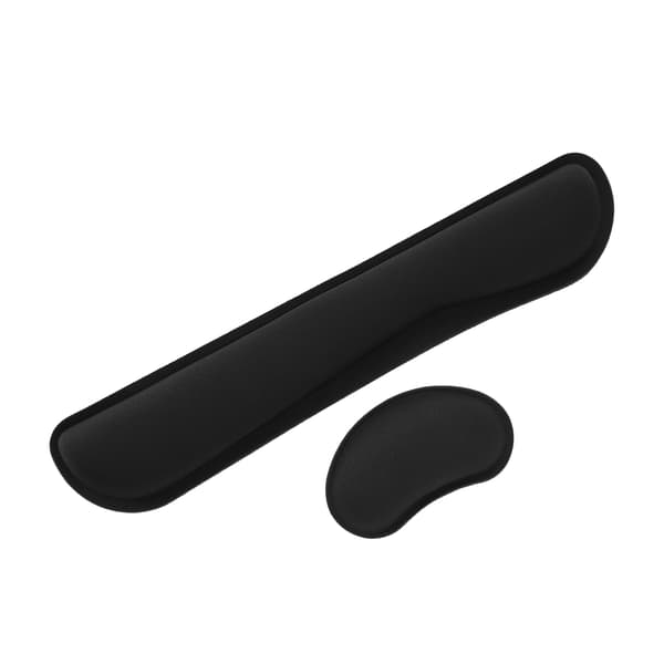 Håndledsstøtte Memory Foam Ergonomisk Skridsikker Musemåtte Tastatur Pude Støttesæt
