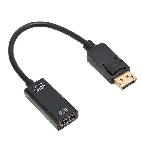 Aktiv DisplayPort till HD Multimedia Interface-adapter 4K 60Hz Dator-TV-kabel för HP-datorer