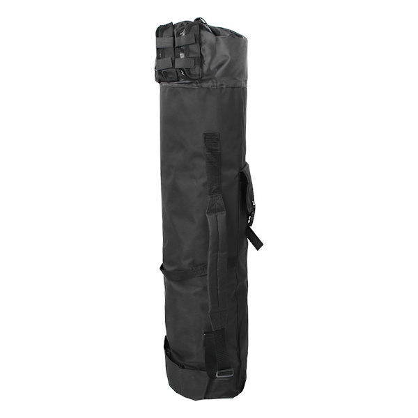 123*34 cm 600D Oxford-klud fiskestangspose Fiskepind-hjulsholder Bærerholder Opbevaringstilbehør (sort)