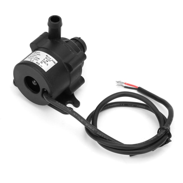 Plast Slitstark mikroborstlös dränkbar vattenpump DC 12V