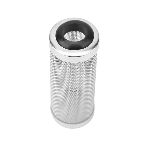 Akvariefisketank Rustfrit Stål Mesh Filter Net Case Cover Beskyt Rejer Fisk L Dia. 16mm