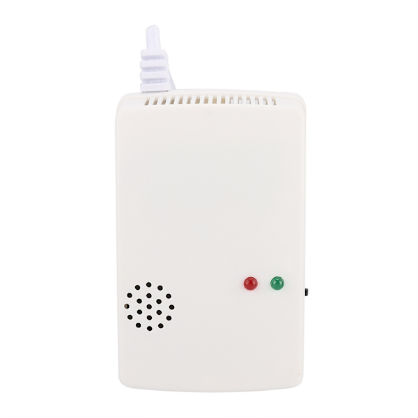 Husholdnings Gas Alarm Detektor Loft Naturgas Lækage Sensor Hjem Sikkerhed EU Stik 220V