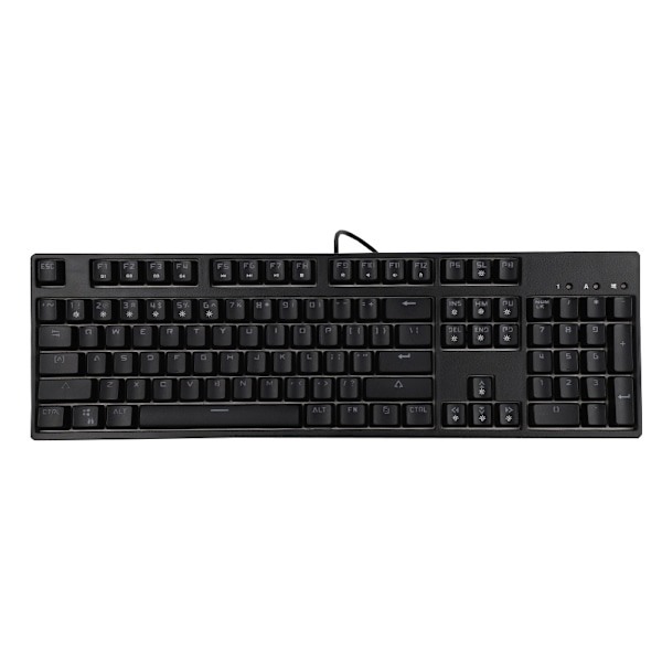 M-8 104 taster regnbue baggrundsbelysning mekanisk kablet computer tastatur spil kontor