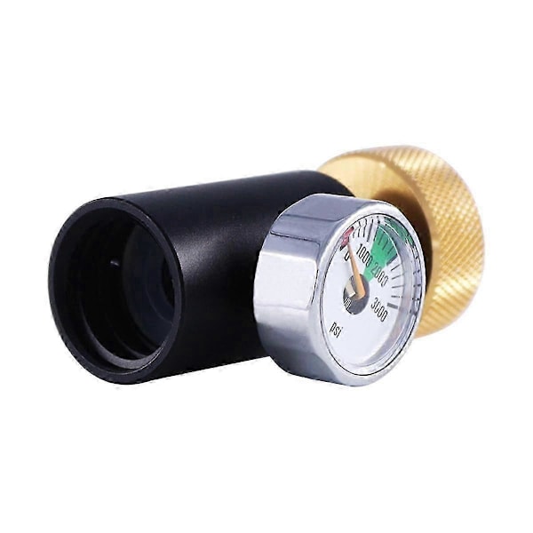 Inflasjonsadapter kompatibel med CO2-sylinder med TR21-4 hann-gjenge Maker Valve Refill Tilbehør med
