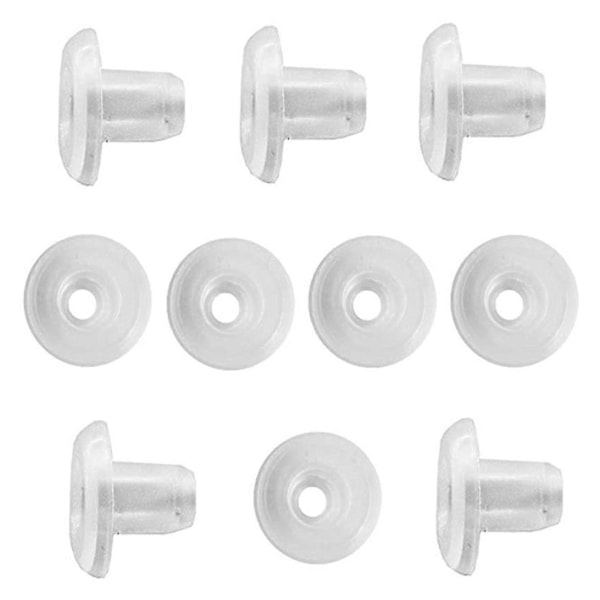 10 stk. Venetiansk persienne nedre stang krok transparent posisjoneringsplugg tilbehør