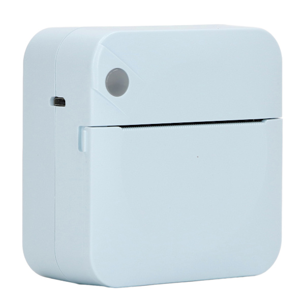 Mini Printer Student Blå Mini Lomme Bærbar Bluetooth Termisk Printer til Forkerte Spørgsmål Noter Fotos Dokumenter