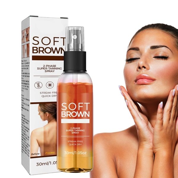 30ml selvbruningsspray Solfri garvningsspraybruningsaccelerator til hele kroppen