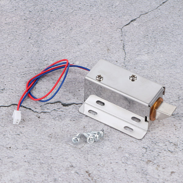 DC 12V Mini elektromagnetiskt låsmonteringssats Hårdvara för dörrfönsterskåplåda