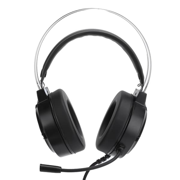 Gaming Headset ESport Kablet RGB Farverigt Lys med Mikrofon til PC Computere (Til HP H120G USB7.1 Interface)