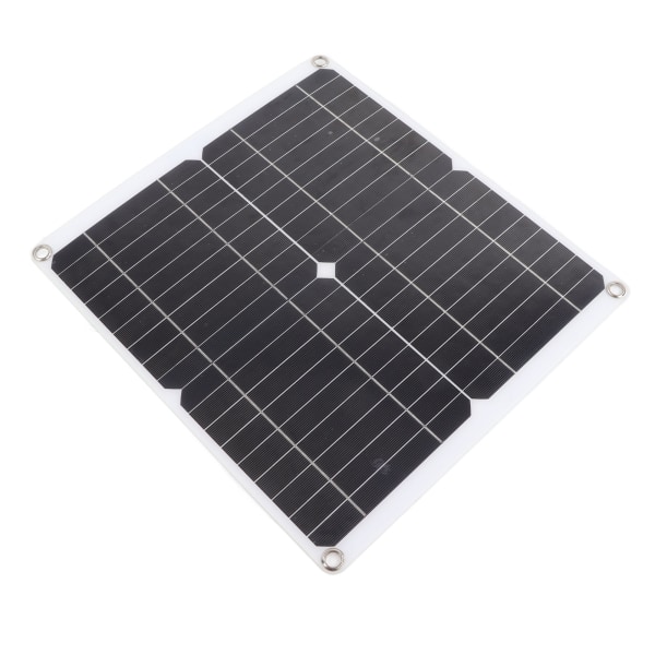 Solpanelssats 20W 12V Monokristallin IP65 Vattentät gör-det-själv-solpanel med 10A Solar Charge Controller för utomhusbruk