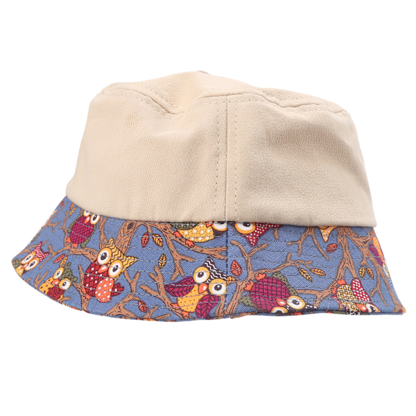 Baby Caps Bomull Bred Bremskjerm Bucket UPF 50+ Solbeskyttelse Pustende Sommer Strand Barn HatterB