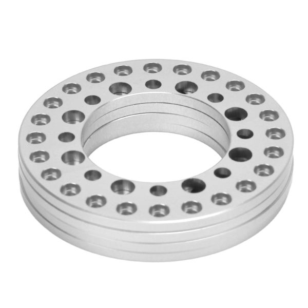 4st 1,9 tums hjul yttre pärllåsring aluminiumlegering Återanvändbara RC-tillbehör för Traxxas 1/10 RC-bil Silver
