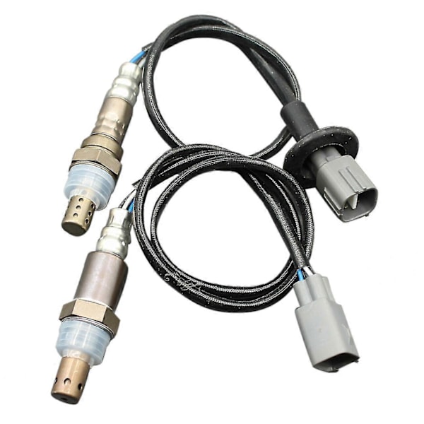 2 st Syresensor O2 Sensor 1 & 2 kompatibel med 04-07 2008 2009 Toyota Prius 1.5L Övre+Nedre