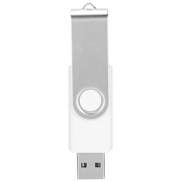 USB Flash Drive Candy White Rotatable Portable Storage Memory Stick til PC Tablet 4GB