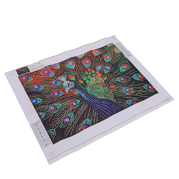 Peacock Diamond Painting Hand Craft DIY Resin Peafowl Embroidery Painting Kit