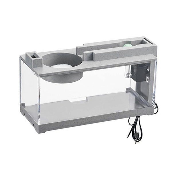 Mini Akvarium Startsett Stille Vannstrømfilter B