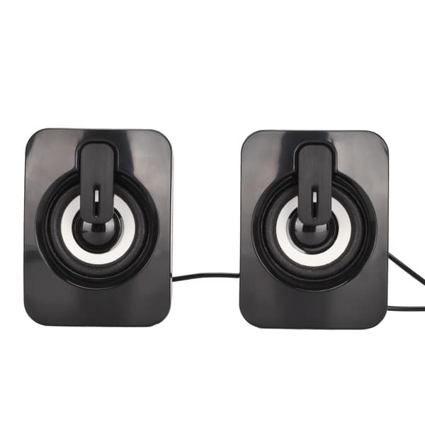 A2 Mini Computerhøjttaler Stereo Klar Bas Mindre Forvrængning USB-drevet Kablet Lille Højttaler til Stationær PC Bærbar Computer