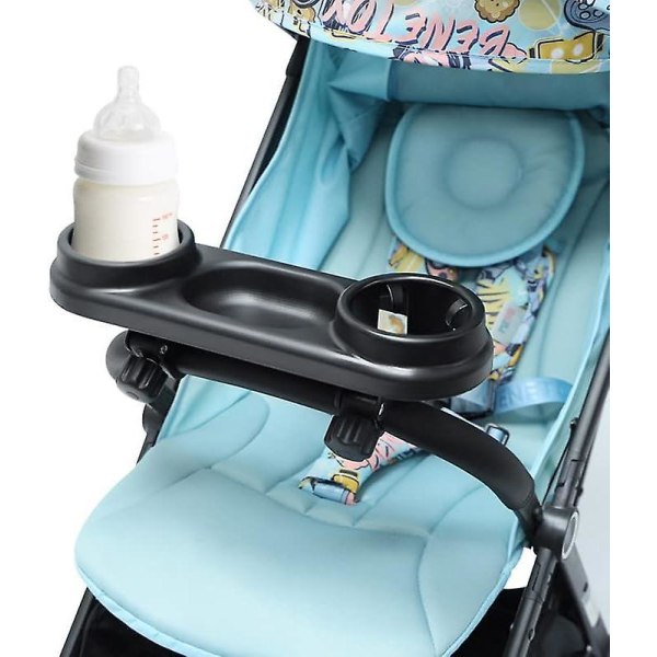 Multifunctional Stroller Snack Tray with Cup Holder