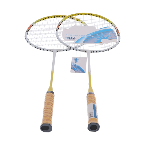 SG8004 Badmintonracketset för 2 spelare - Lätta dubbelracketar för vuxna och barn