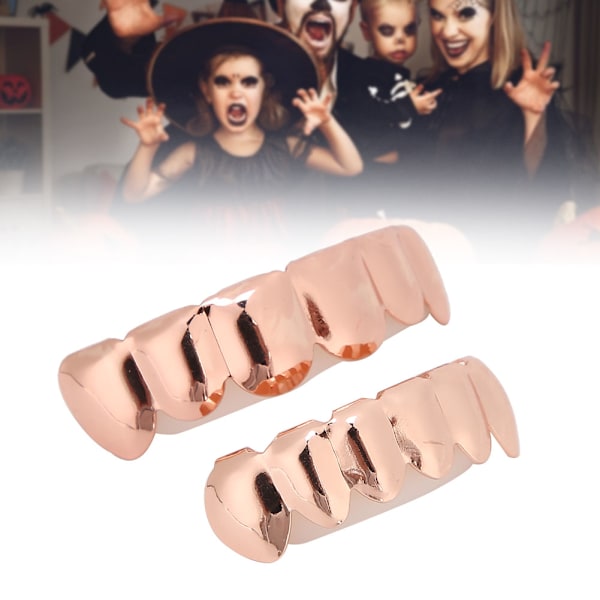 Shiny Teeth Hip Hop Prop Tänder Tillbehör Dekoration för Halloween Party Gift