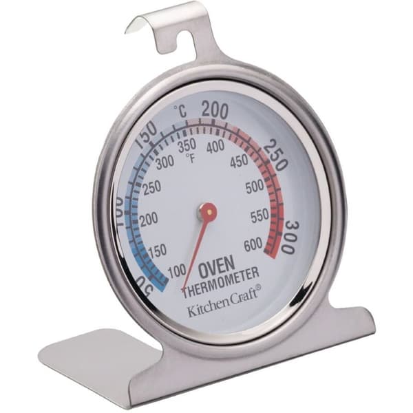 KitchenCraft Ovnstermometer i rustfrit stål 7,5 cm ME43090494