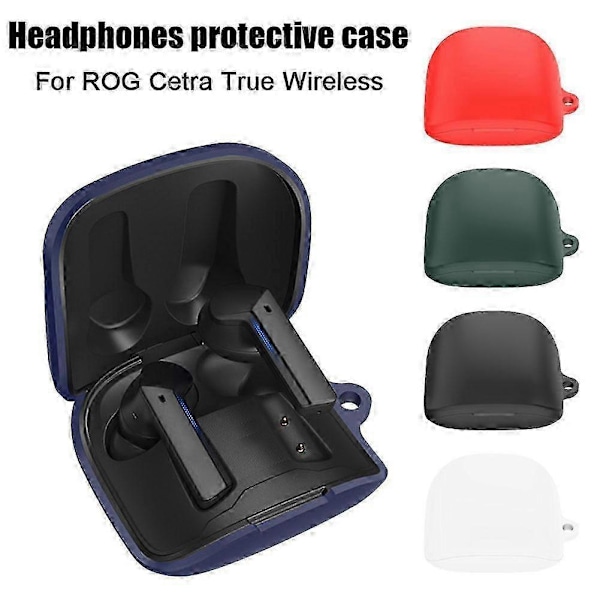 kompatibelt ROG Cetra True Wireless Fodral Hörlurar Skyddsfodral Svart