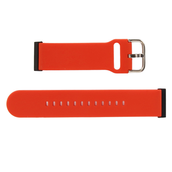 Silikon Smartwatch-band Justerbart watch för Suunto7 Red