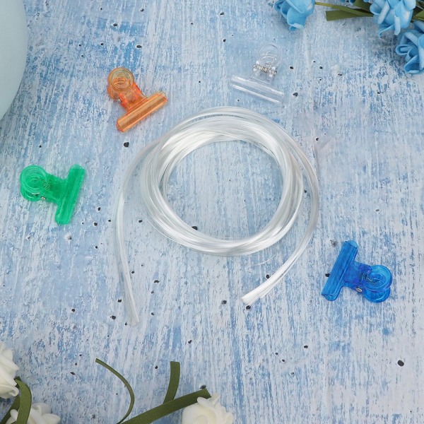 50 cm fibernegle glasfiber til neglesilkeforlængelse Akrylspidser Clips Salonværktøj