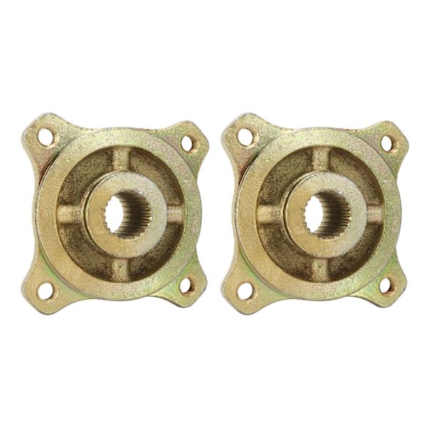 1 par 4-bult 24T splines bakaxel navhjul 25mm för 125cc 150cc 200cc Go Kart ATV Quad